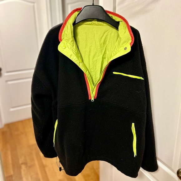 Retro REVERSIBLE 1/4 Zip Sweater - Picture 2 of 4